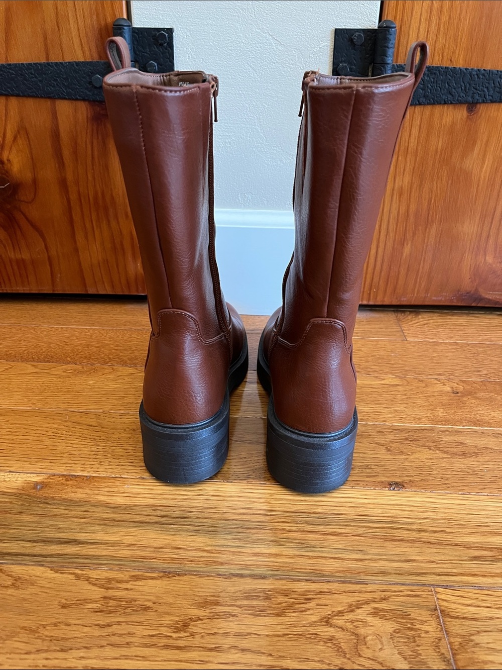 Sonoma Brown Leather Mid-Calf Boots - Picture 4 of 9